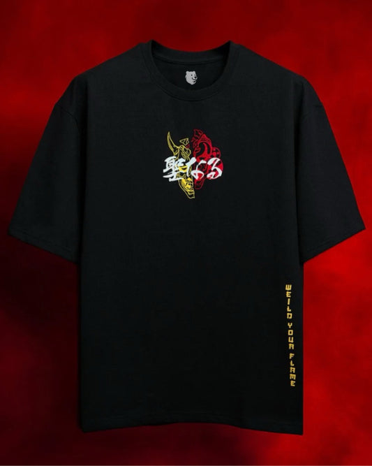Theyyam Samurai Men Oversized T-shirt